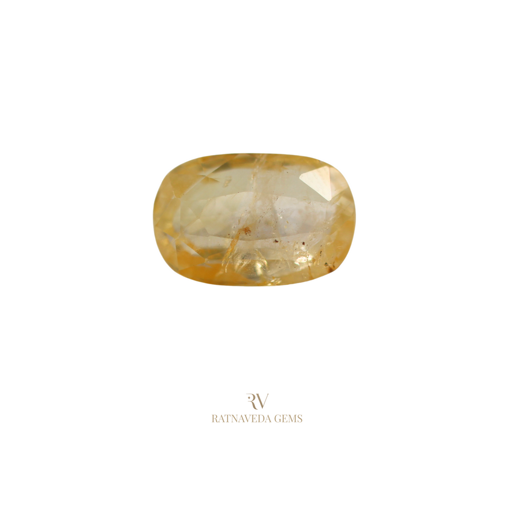 YELLOW SAPPHIRE (पुखराज) 6.55 CTS