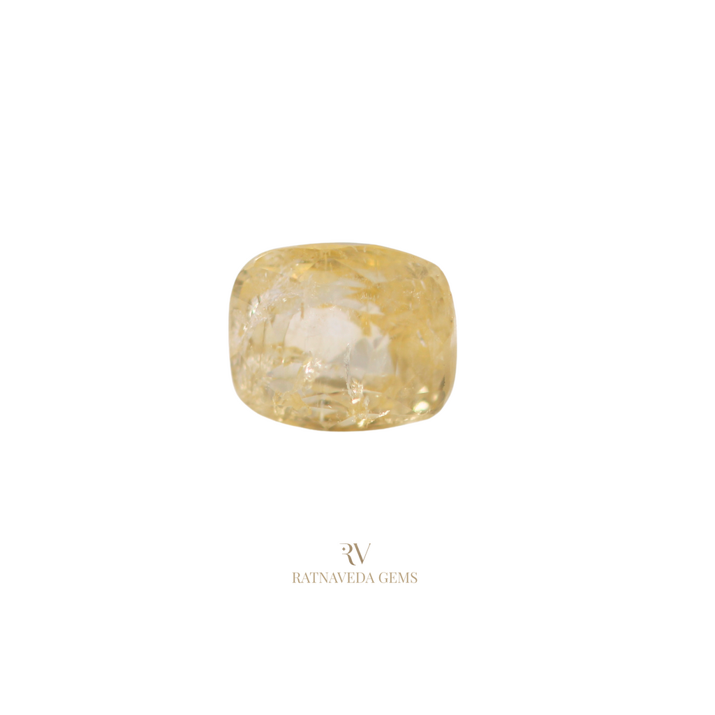 YELLOW SAPPHIRE (पुखराज) 6.055 CTS