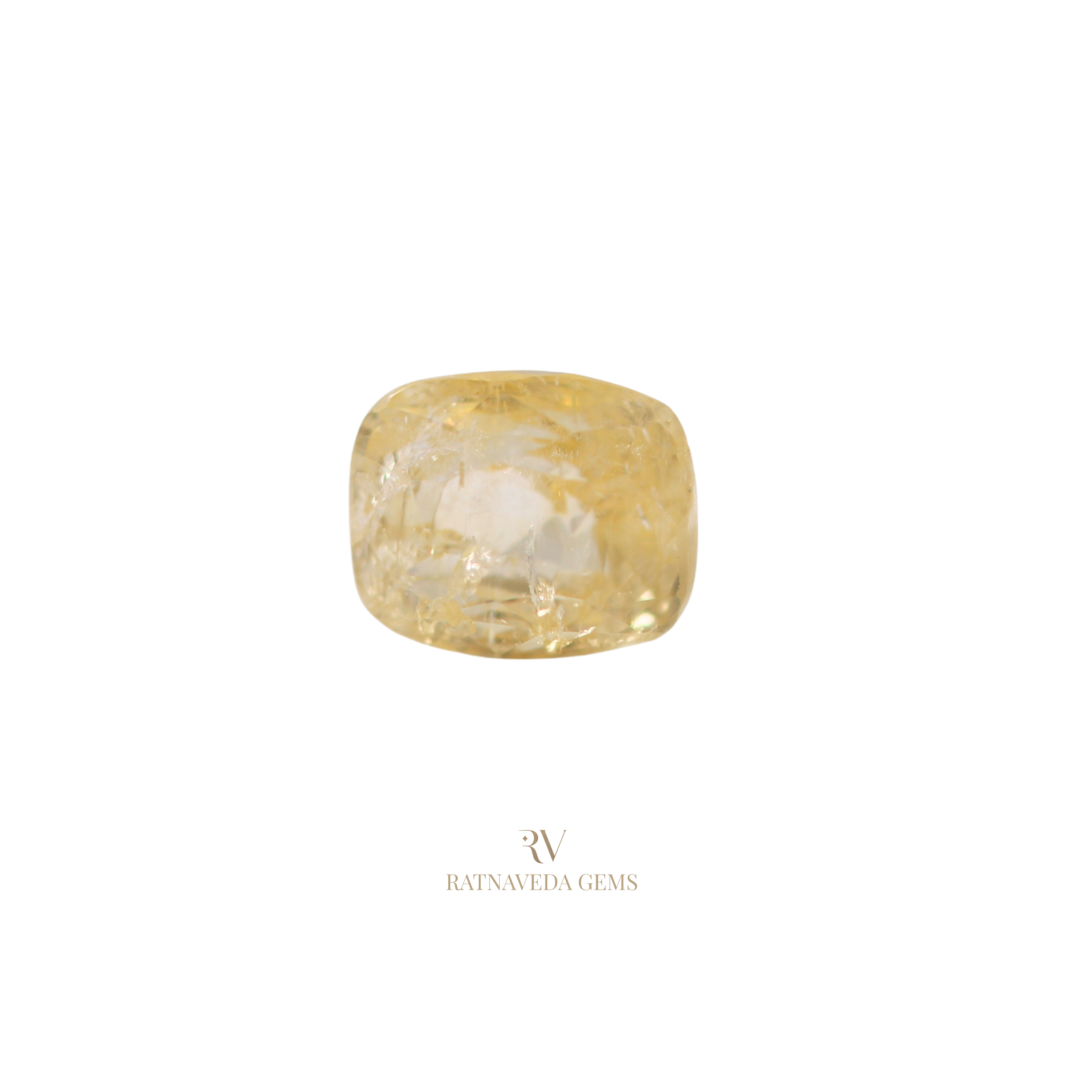 YELLOW SAPPHIRE (पुखराज) 6.055 CTS
