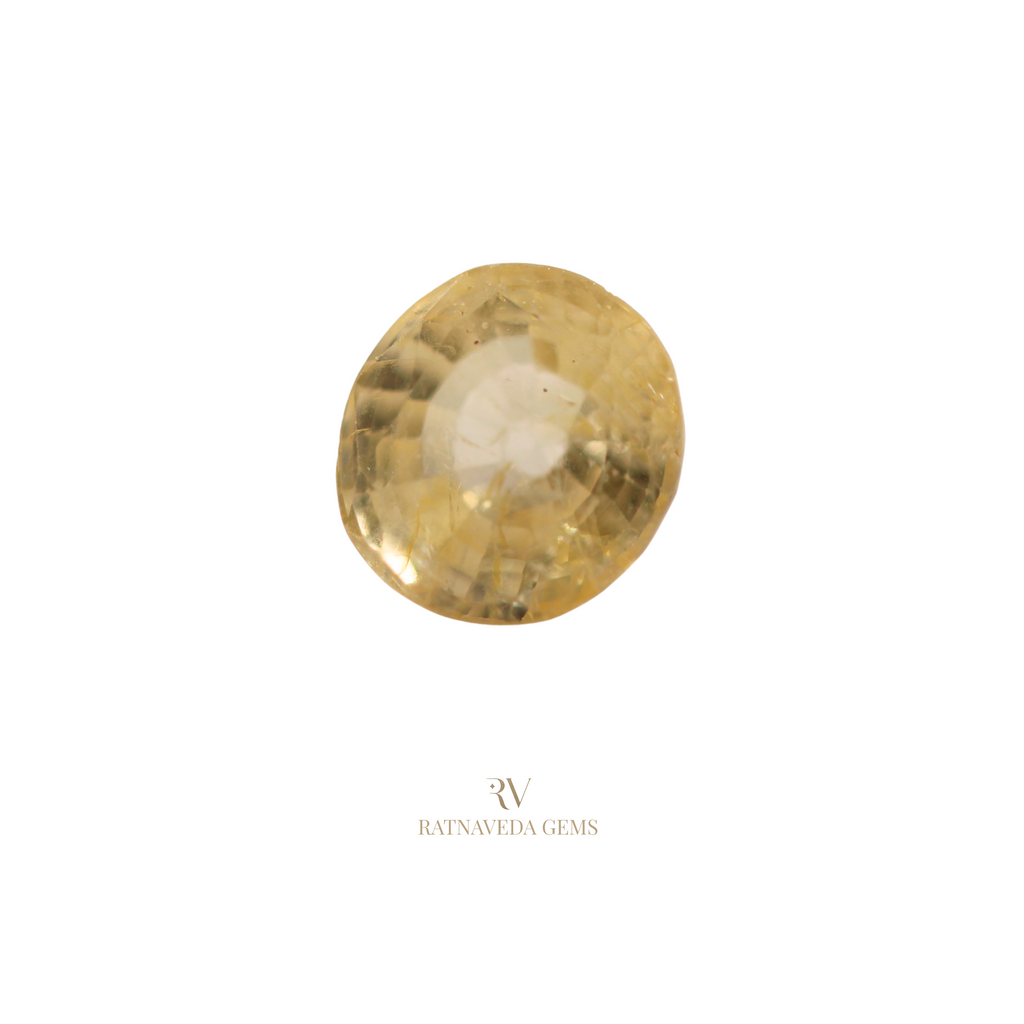YELLOW SAPPHIRE (पुखराज) 3.06 CTS