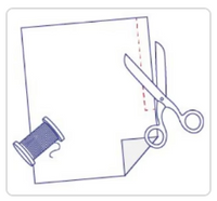 Step 1: String or paper strip