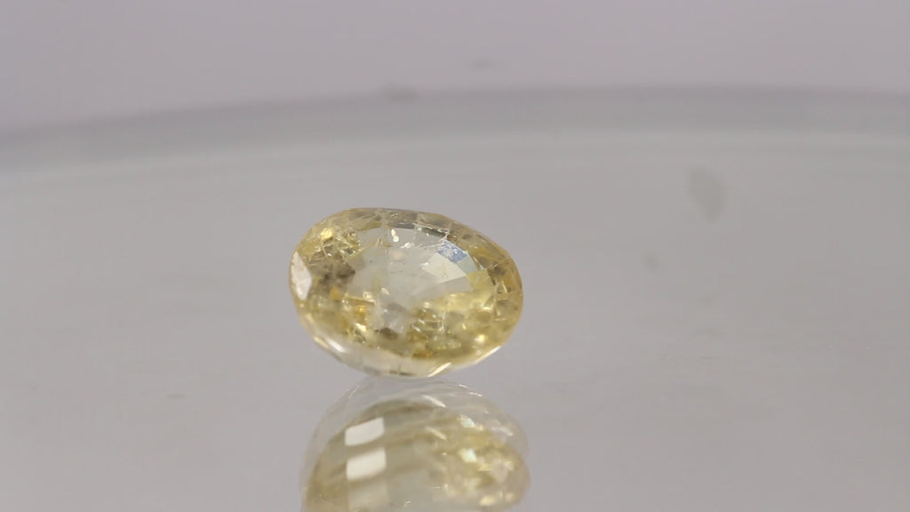 YELLOW SAPPHIRE (पुखराज) 3.06 CTS